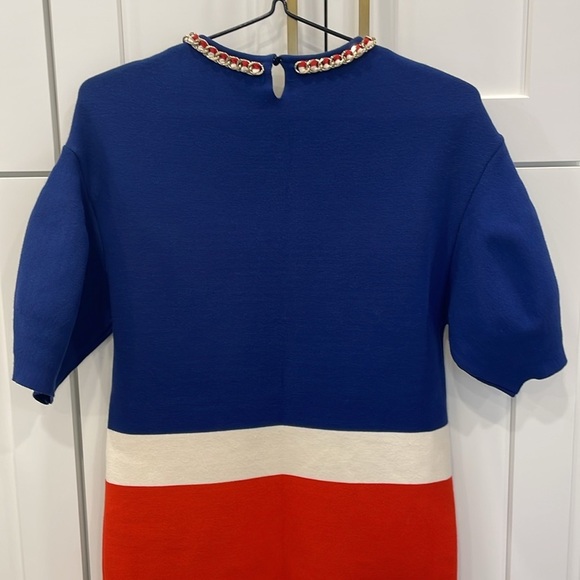 Elisabetta Franchi Colour Block Mini Dress - Picture 8 of 14